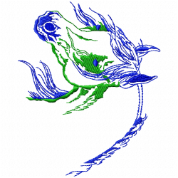 Horses Embroidery Design 11